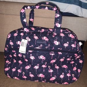 Vera Bradley Travel Bag Flamingo Pattern